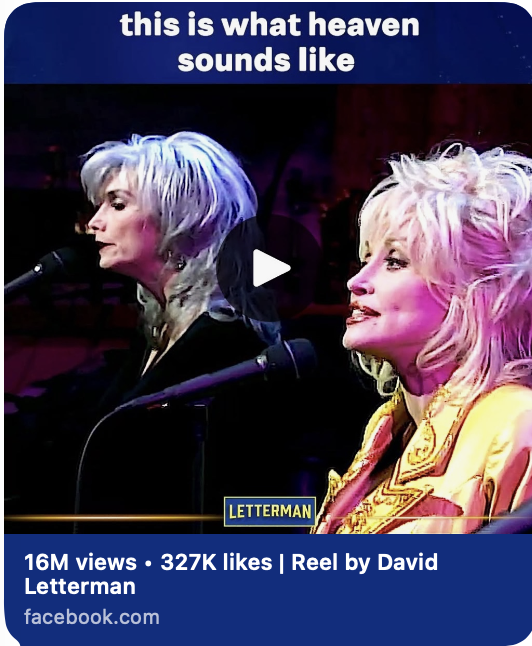 Dolly Parton Video for TOR 08-29-26